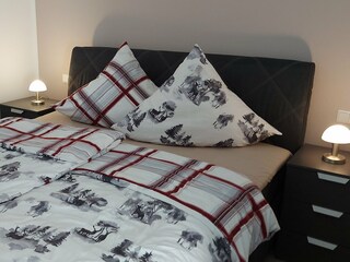 gemütliches Boxspringbett