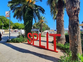 Split wunderbare historische Stadt am Meer