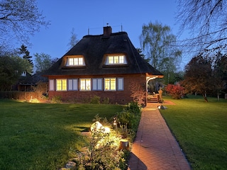 stimmungsvolle Außenbeleuchtung