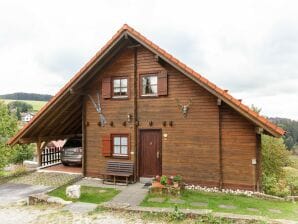 Holiday house Wooden holiday home in Hinterrod with sauna - Masserberg - image1