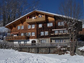 Unser Haus im Winter