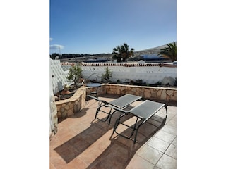 Terrasse mit  unverbautem Fernblick