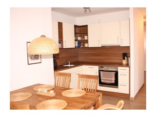 voll ausgestattete Küche