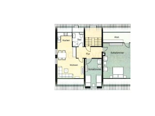 Ferienwohnung Borkum Grundriss 14
