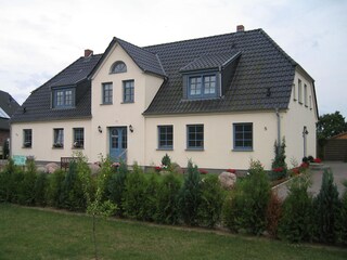 Frontansicht des Hauses
