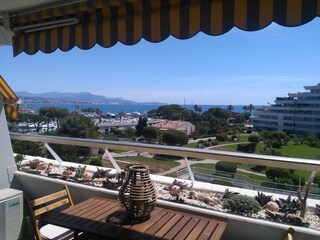 Herrliche Aussicht von der Terrasse