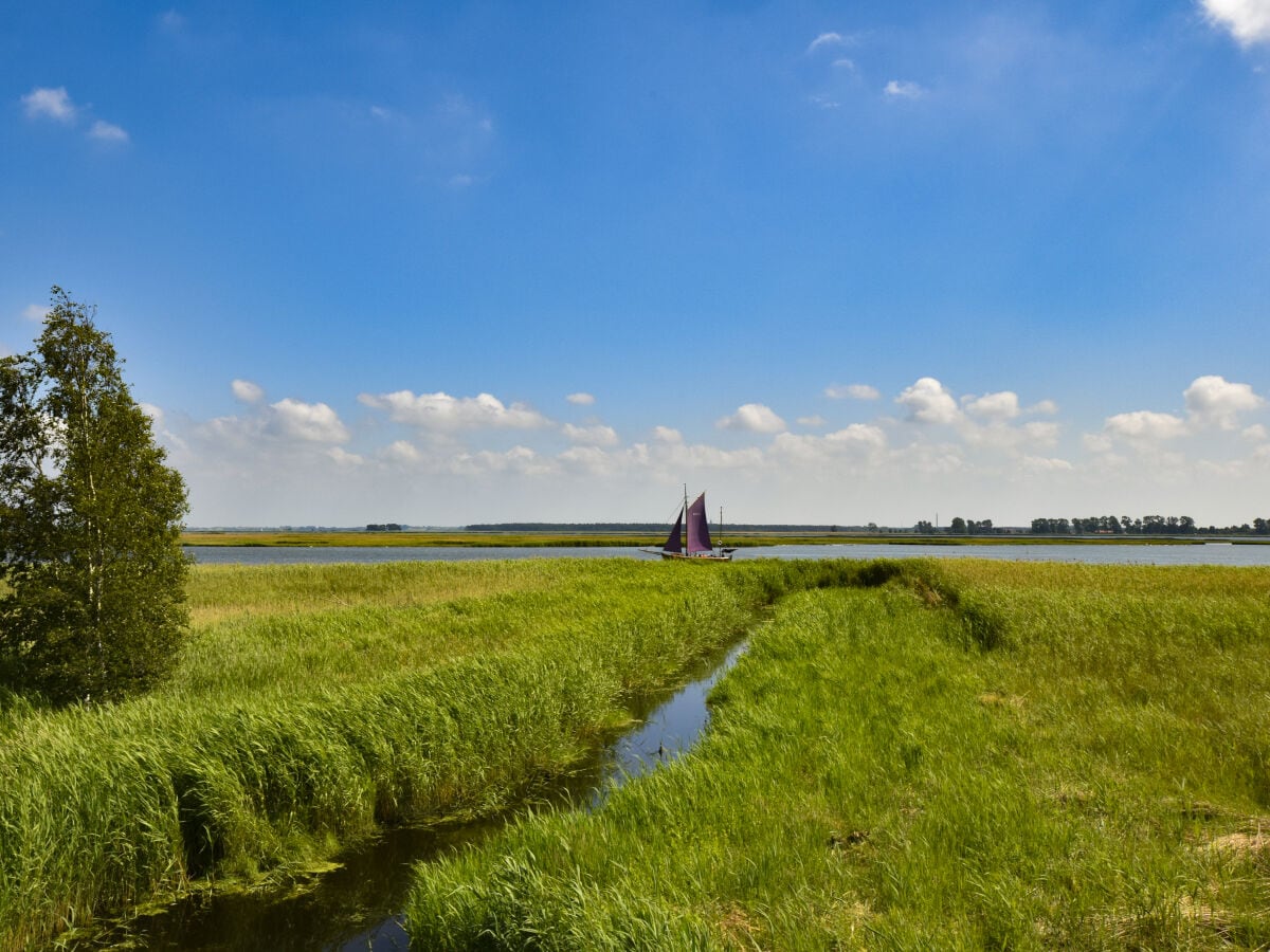 Zeesboot auf dem Bodden