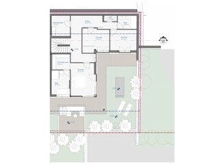 Erdgeschoss mit Garten