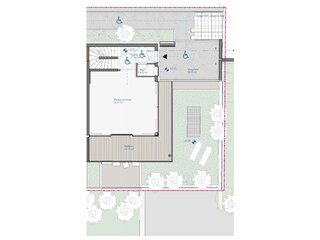 Chalet Schenna Pianta del piano 39