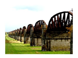 Ein Kulturdenkmal:die Dömitzer Brücke.