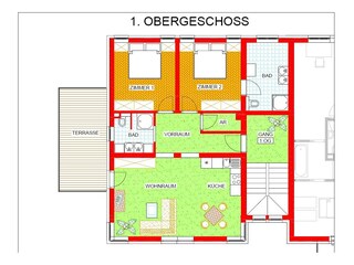 Appartamento Kleinarl Pianta del piano 41