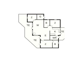 Maison de vacances Udsholt Strand Plan d'étage 5