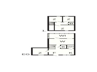 Vakantiehuis Vejbystrand Grondplan 53