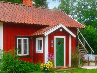 Ferienhaus Laxne Außenaufnahme 6