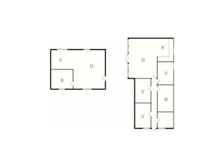Casa de vacaciones Udsholt Strand Plano de planta 8