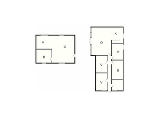 Maison de vacances Udsholt Strand Plan d'étage 10
