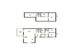 Holiday house Blåvand Floor Plan 48