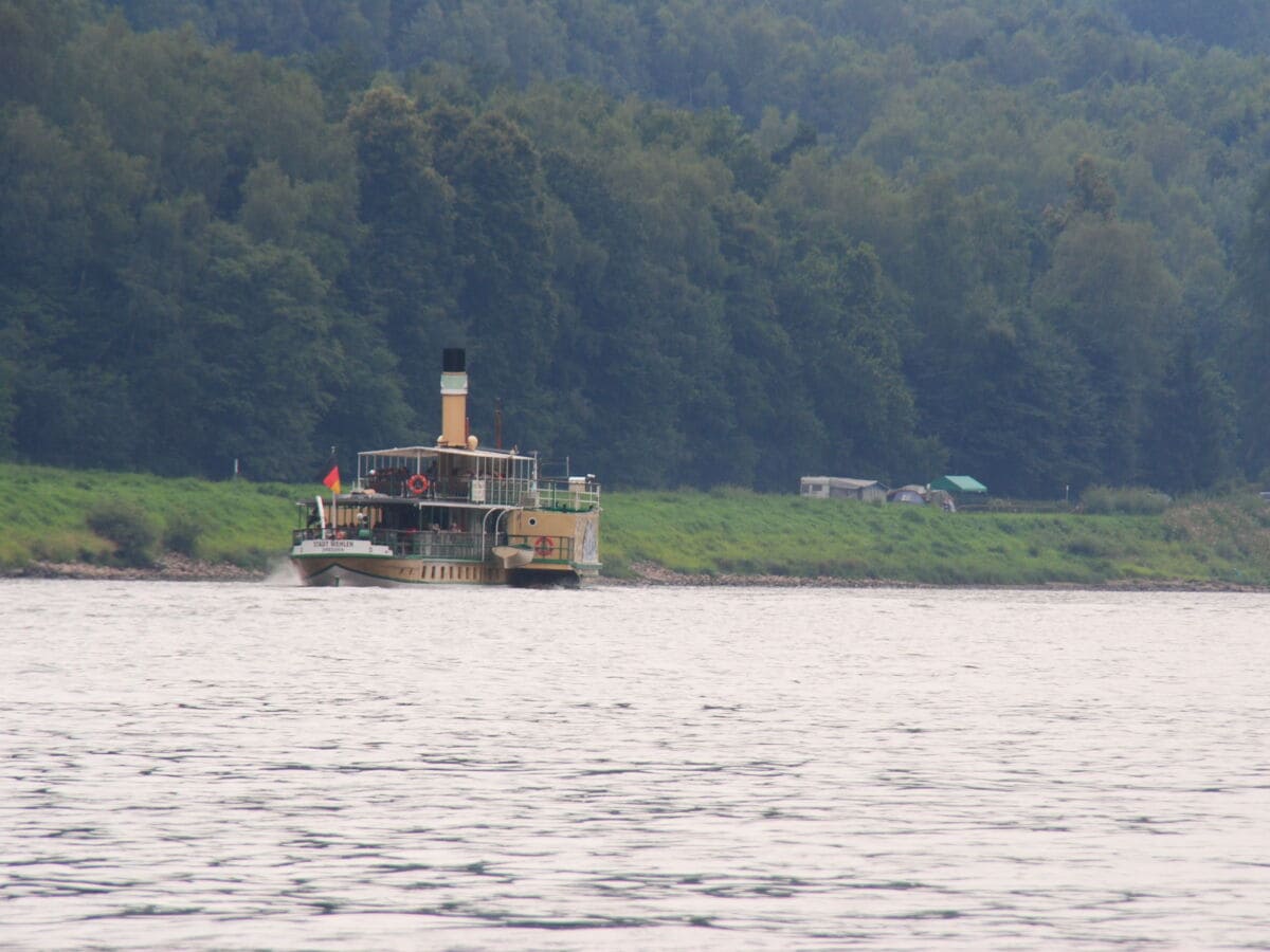 Dampferfahrt auf der Elbe