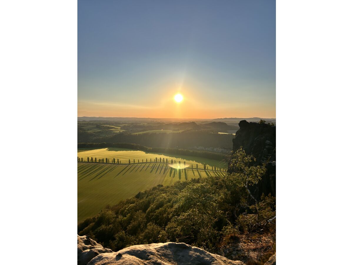 Blick vom Lilienstein