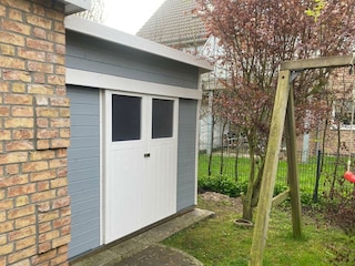 abschließbares Gartenhaus