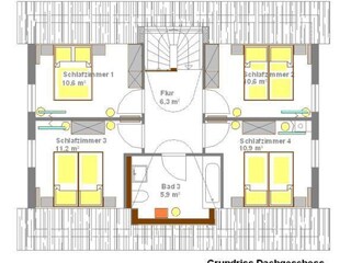 Casa per le vacanze Ummanz Pianta del piano 24