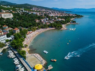 Sandstrand in Crikvnica
