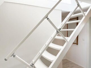 Treppe in den Spitzboden