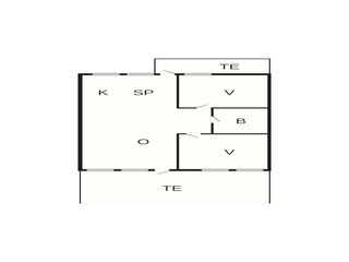Maison de vacances Sønderballe Plan d'étage 49
