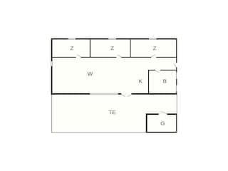 Ferienhaus Snogebæk Grundriss 23