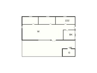 Ferienhaus Snogebæk Grundriss 2