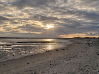 Im Winter am Strand