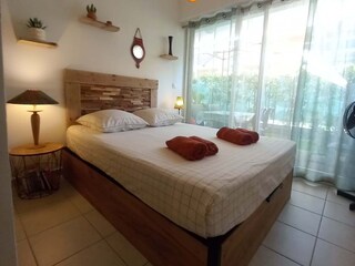 Das gemütliche Schlafzimmer....