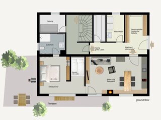 Vakantiehuis Winterberg Grondplan 41