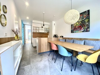 Eingangsbereich mit Sitzbank