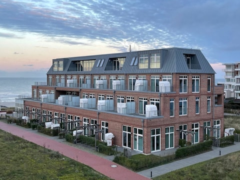 Ferienwohnung Anna Düne 3-44 - bester Meerblick im Aparthotel Anna Düne