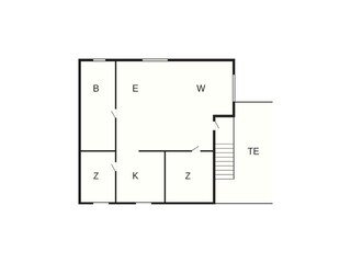 Vakantiehuis Hjelle Grondplan 18