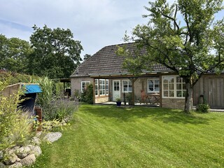 Gartenblick auf die Terrasse