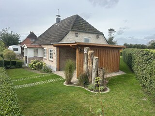 Auffahrt zum Carport