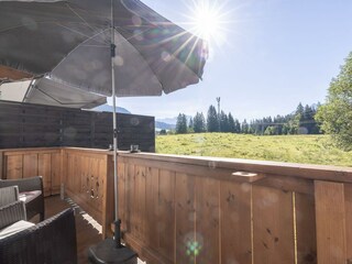 Appartement_Alpenrose_Balkon_Feriendorf_Wallenburg