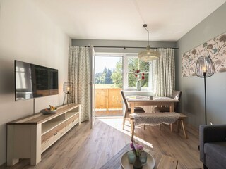 Appartement_Alpenrose_Wohnzimmer_Feriendorf_Wallen