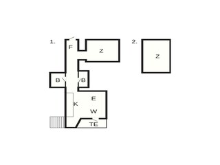 Appartement Tranum Strand Plan d'étage 42