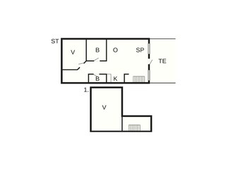 Apartamento Tranum Strand Plano de planta 27