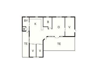 Vakantiehuis Kalmar Grondplan 7