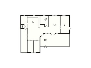 Vakantiehuis Kalmar Grondplan 8