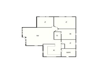 Vakantiehuis Visby Grondplan 26