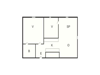Vakantiehuis Flen Grondplan 19