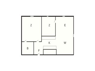 Vakantiehuis Flen Grondplan 5