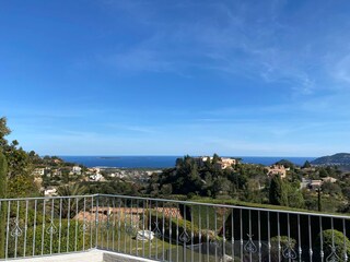 Great view from the living room terrace