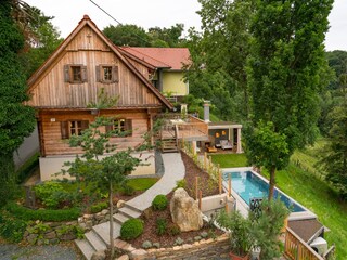 Vakantiehuis St. Johann im Saggautal Buitenaudio-opname 2