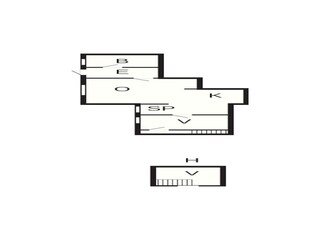 Appartement Hjelle Grondplan 20